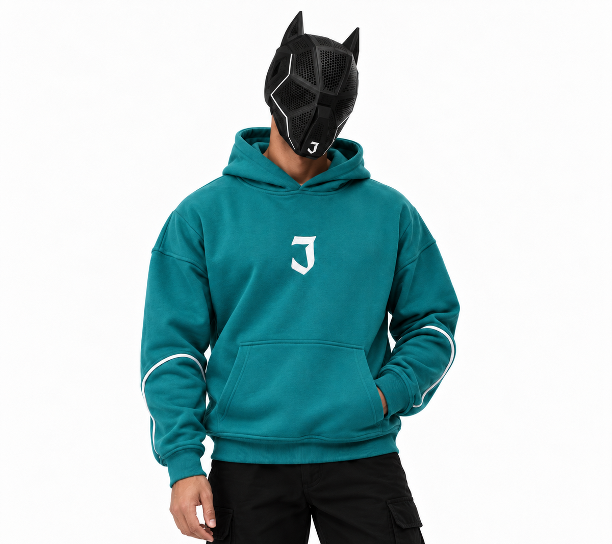 IDOLO Signature Teal Hoodie